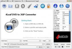 4Leaf DVD to 3GP Converter