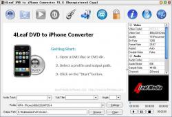 4Leaf DVD to iPhone Converter
