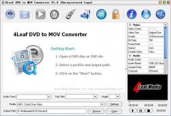 4Leaf DVD to MOV Converter