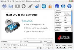 4Leaf DVD to PSP Converter