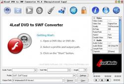 4Leaf DVD to SWF Converter