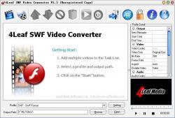 4Leaf SWF Video Converter