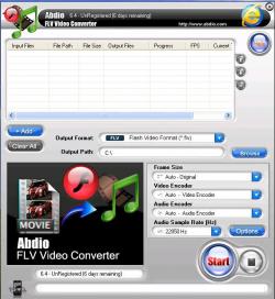 Abdio FLV Video Converter 