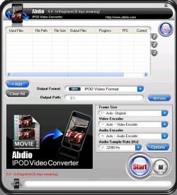 Abdio IPOD Video Converter