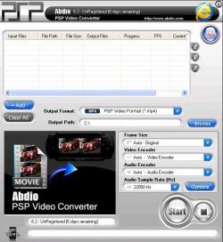 Abdio PSP Video Converter