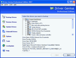 Driver Genius Professional Edition 2007