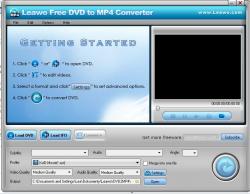 Leawo Free DVD to MP4 Converter