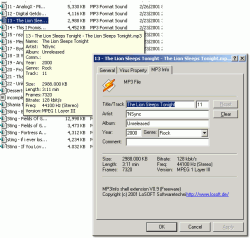 Losoft MP3Info Shell Extension