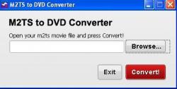 M2TS to DVD Converter