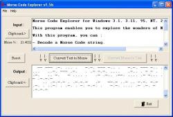 Morse Code Explorer