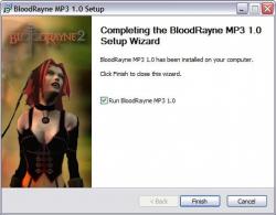 MP3 přehrávač BloodRayne