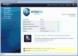Outpost Antivirus Pro 2009