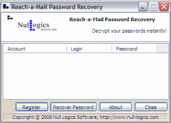 Reach-a-Mail Password Recovery