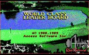 World Class Leader Board