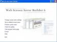 Web ScreenSaver Builder (1 / 2)