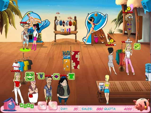 Fashion Boutique Game Screenshot 2 at Fenomen Games.