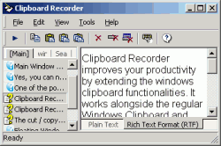 Clipboard Recorder