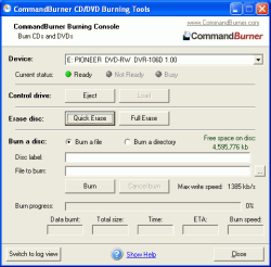 CommandBurner