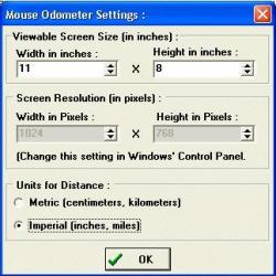 Mouse Odometer