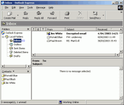 Outlook Express (MS Windows Mail) 