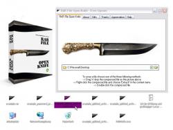 RAR File Open Knife