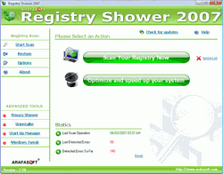 Registry Shower 2009