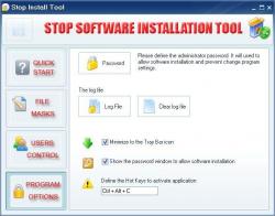 Stop Software Installation