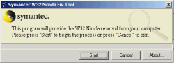 Symantec Nimda Removal Tool