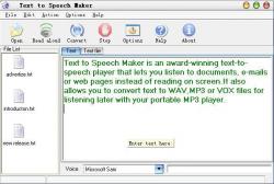 Text to Speech Maker