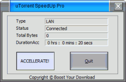 uTorrent SpeedUp PRO