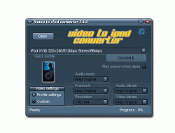 Video to iPod converter