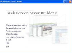 Web ScreenSaver Builder