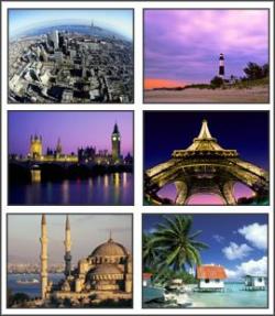 World Travel 5 Screensaver